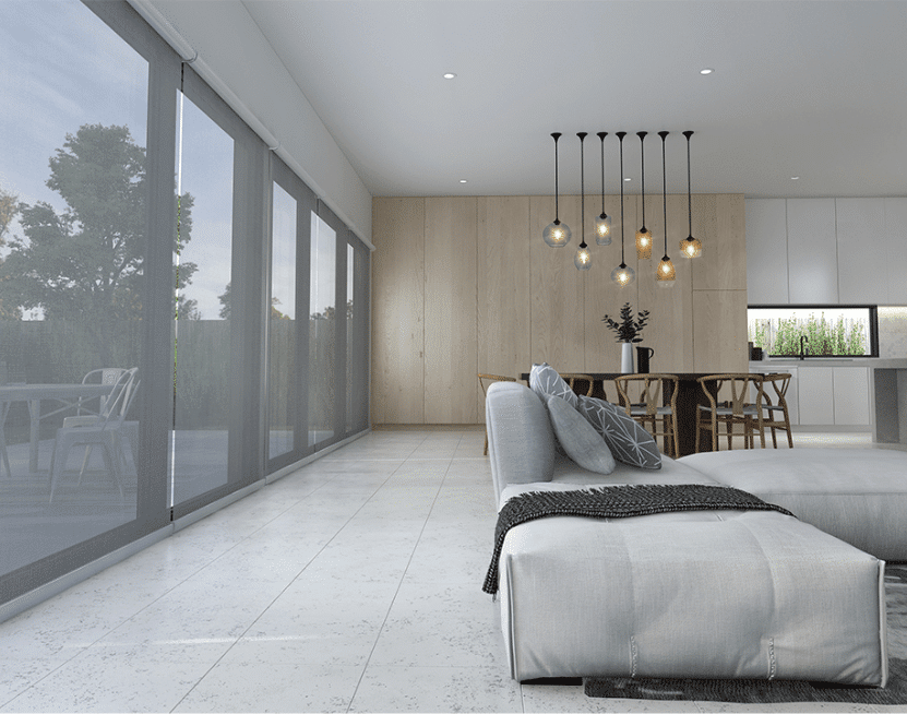 Roller Shade - Motorised Curtains Newcastle - Somerset Curtains & Blinds Newcastle